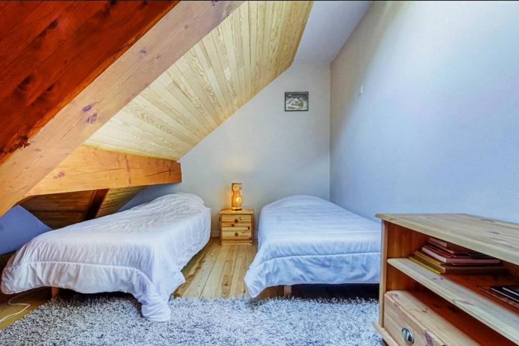 Appartement style chalet à Saint Lary Soulan. Exterior foto